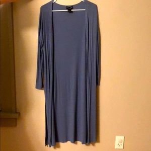 See you Monday baby blue duster